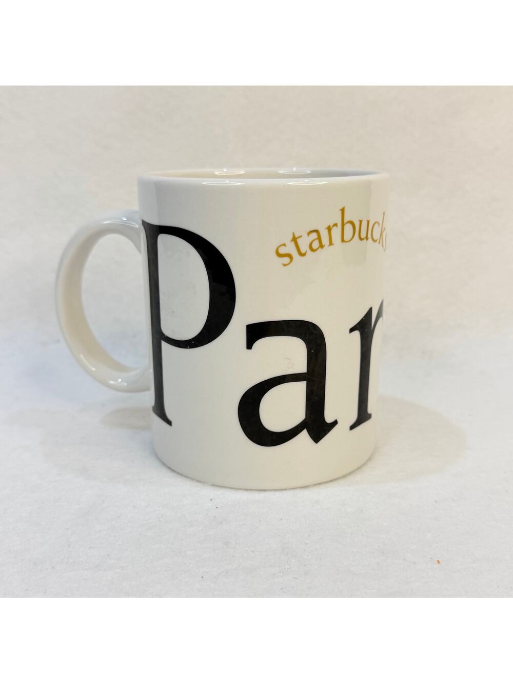 Vintage 2002 Starbucks Paris City Mug Collector Series Arc de Triomphe 16 oz